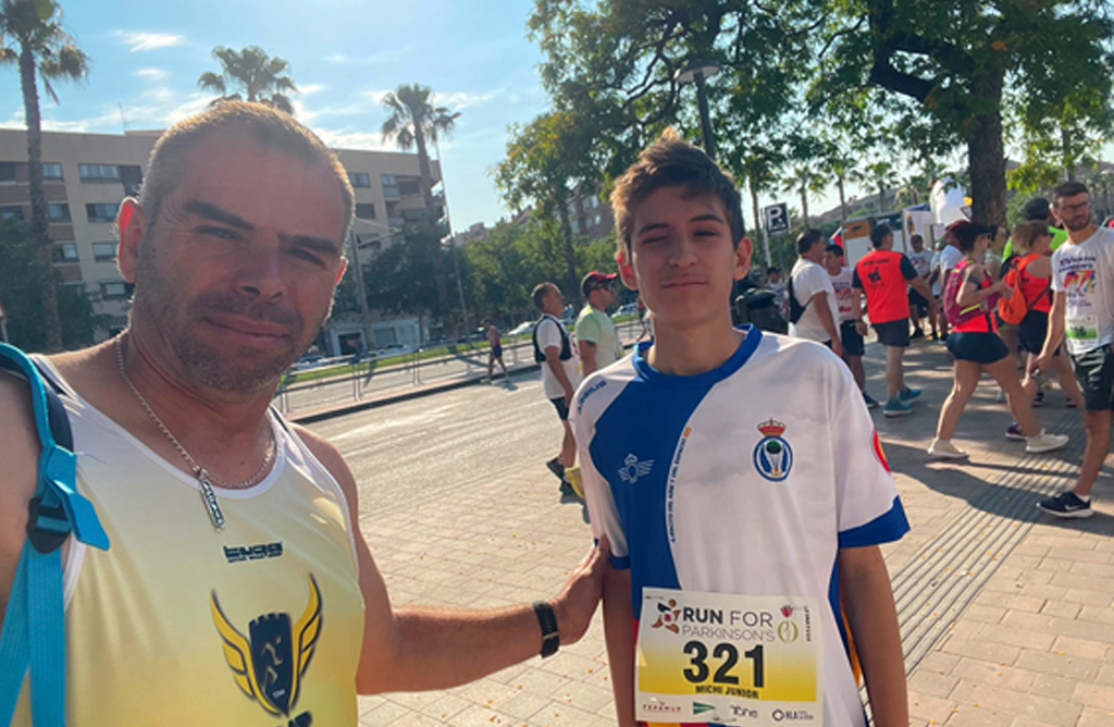 Raúl Cifuentes sube al pódium de su categoría en la XIV Run for Parkinson’s Murcia